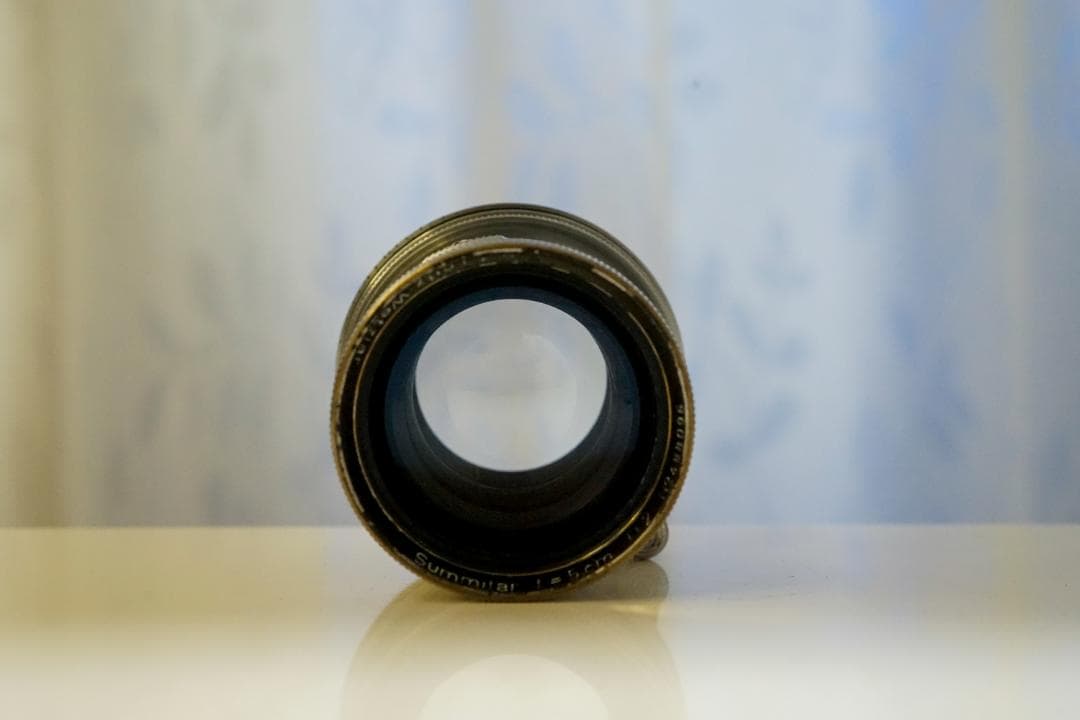 Summitar 50mm f2 戦前最初期コーティングあり 山崎磨き？軍事用？