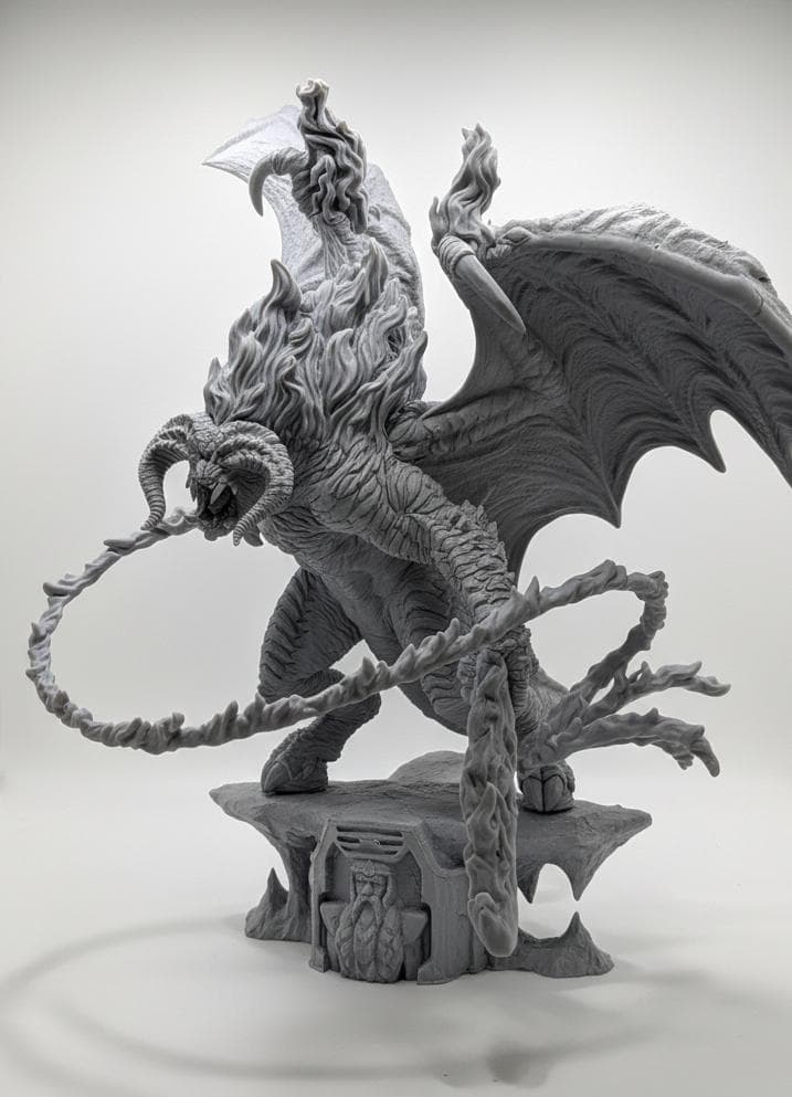 指輪物語 バルログ 1/10 未塗装未組立 フィギュア ガレージキット LOTR