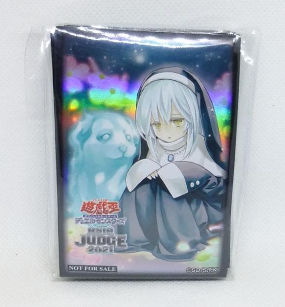 遊戯王 開封未使用55枚 儚無みずき アジアJUDGE2021 スリーブ
