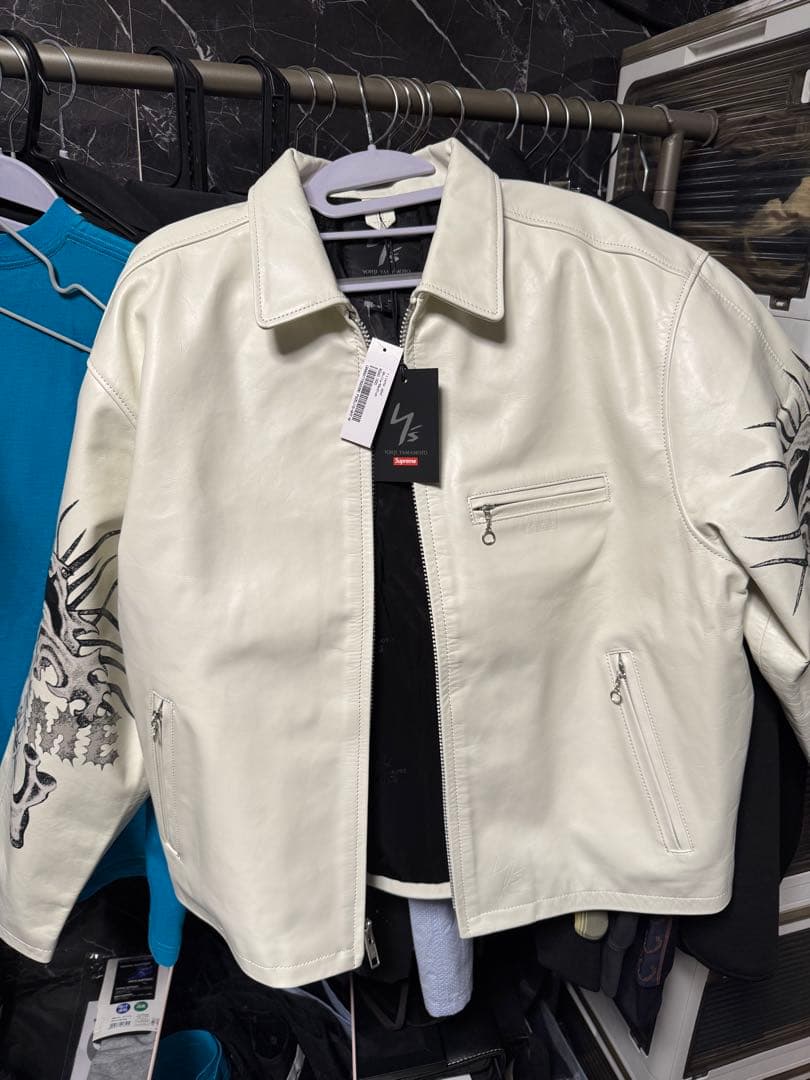 Supreme®/Y’s Leather Jacket 新品未使用