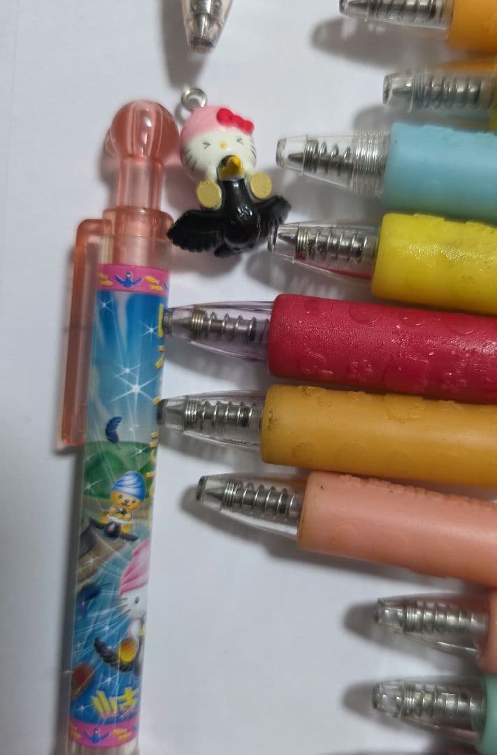 ハローキティ　使用済み　ご当地限定　ボールペン　まとめ売り