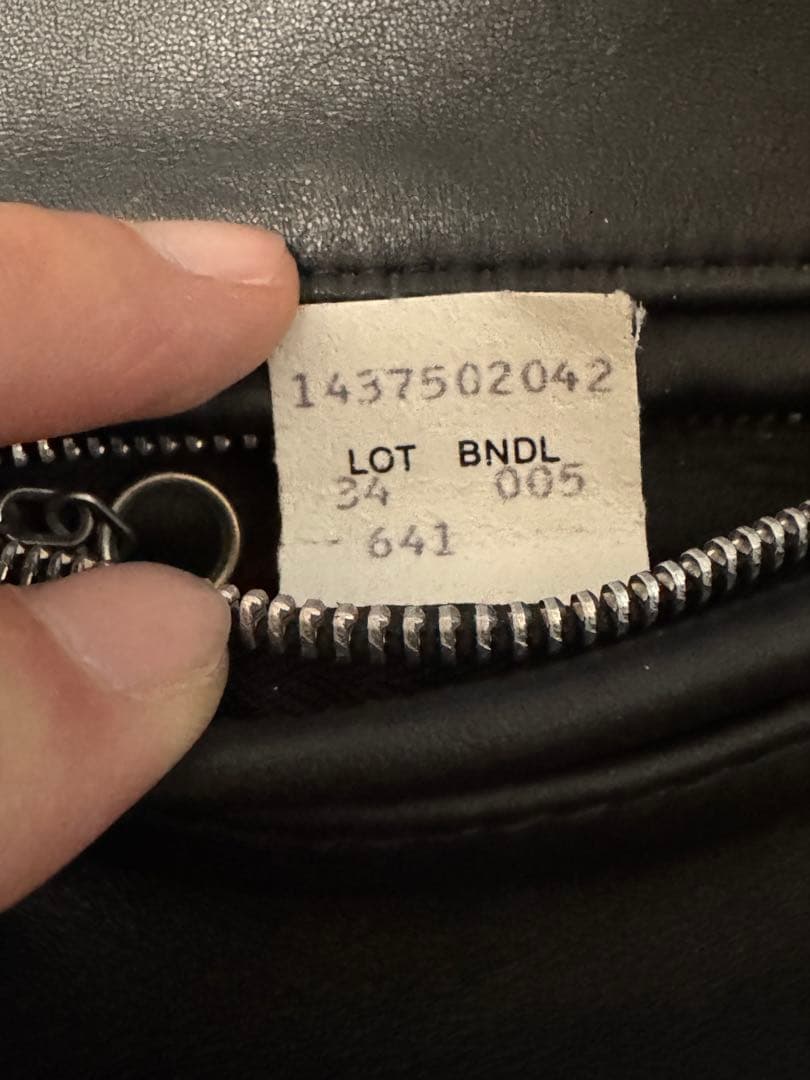 Schott 641 シングルライダース USA製 34 ボアライナー付き