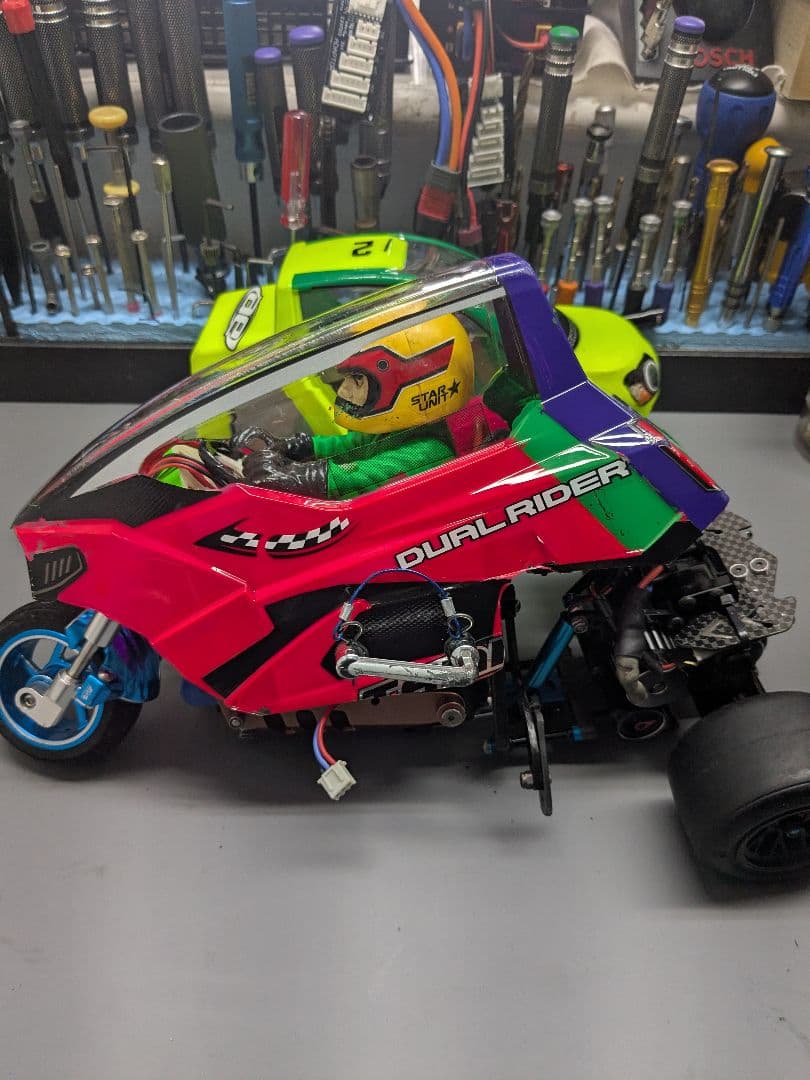 タミヤ　ダンシングライダー　フルオプション仕様