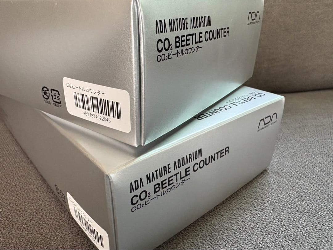 ADA NATURE AQUARIUM CO2ビートルカウンター 2個セット