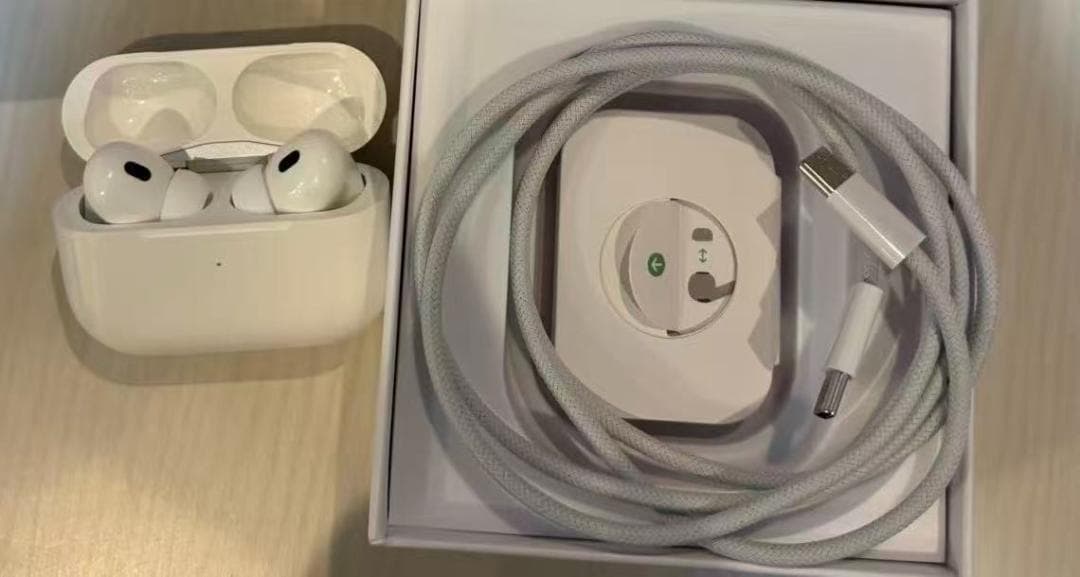 阿*南様 AirPods pro 第2世代 本体 イヤーチップと充電ケーブル付き