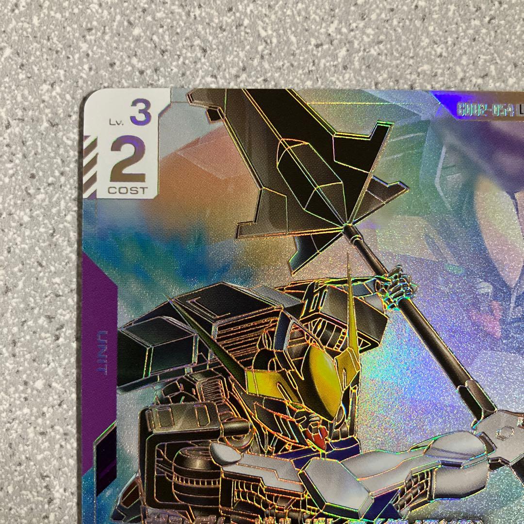 ☆ガンダムカードゲーム☆バルバトス☆LR++☆未使用☆スーパーパラレル☆