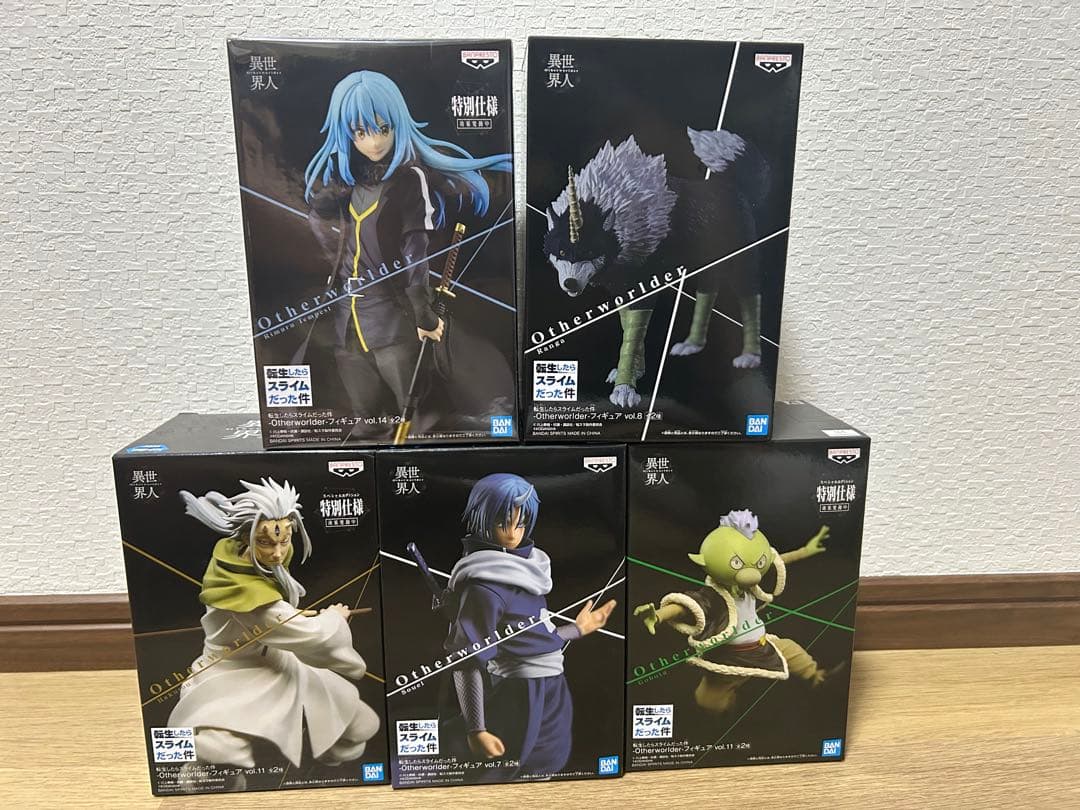 転生したらスライムだった件 フィギュア　Otherworlder シリーズセット