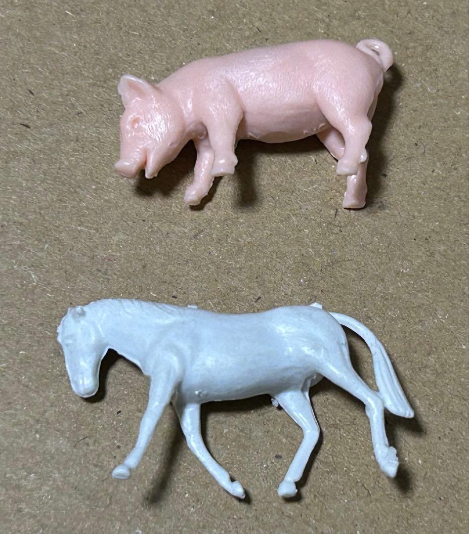 トミカ トヨタ ハイエース 牧場トラック 2台