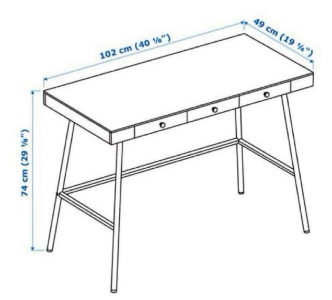 【IKEA LILLASEN 】テーブル リルオーセン イケア デスク