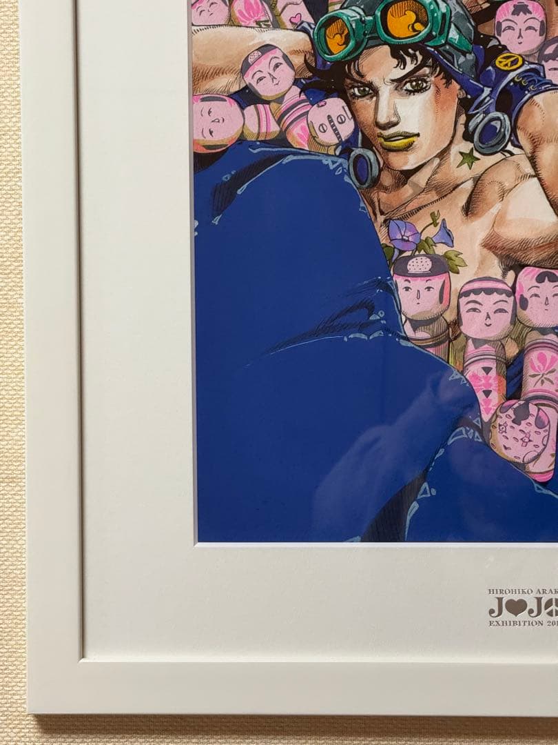ジョジョの奇妙な冒険　複製原画　ジョジョ展 ジョセフ＆シーザー＆リサリサVer.