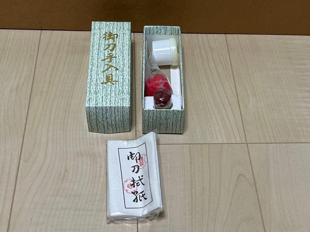 日本アンティックギャラリー　大小セット　居合刀　模造刀 黒柄　五郎入道政宗