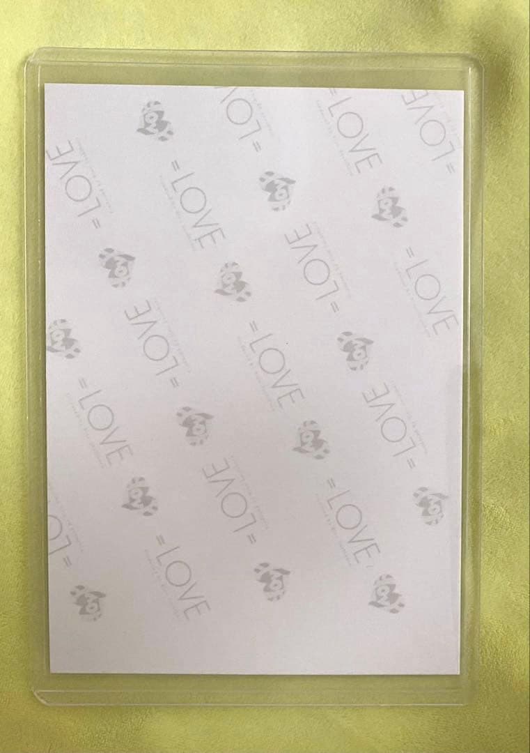 ＝LOVE イコラブ　野口衣織　直筆サイン　生写真　シナモン