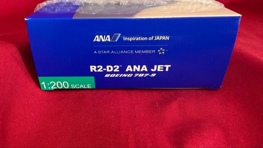 【非売品】ANA×STARWARS R2-D2 Boeing 787