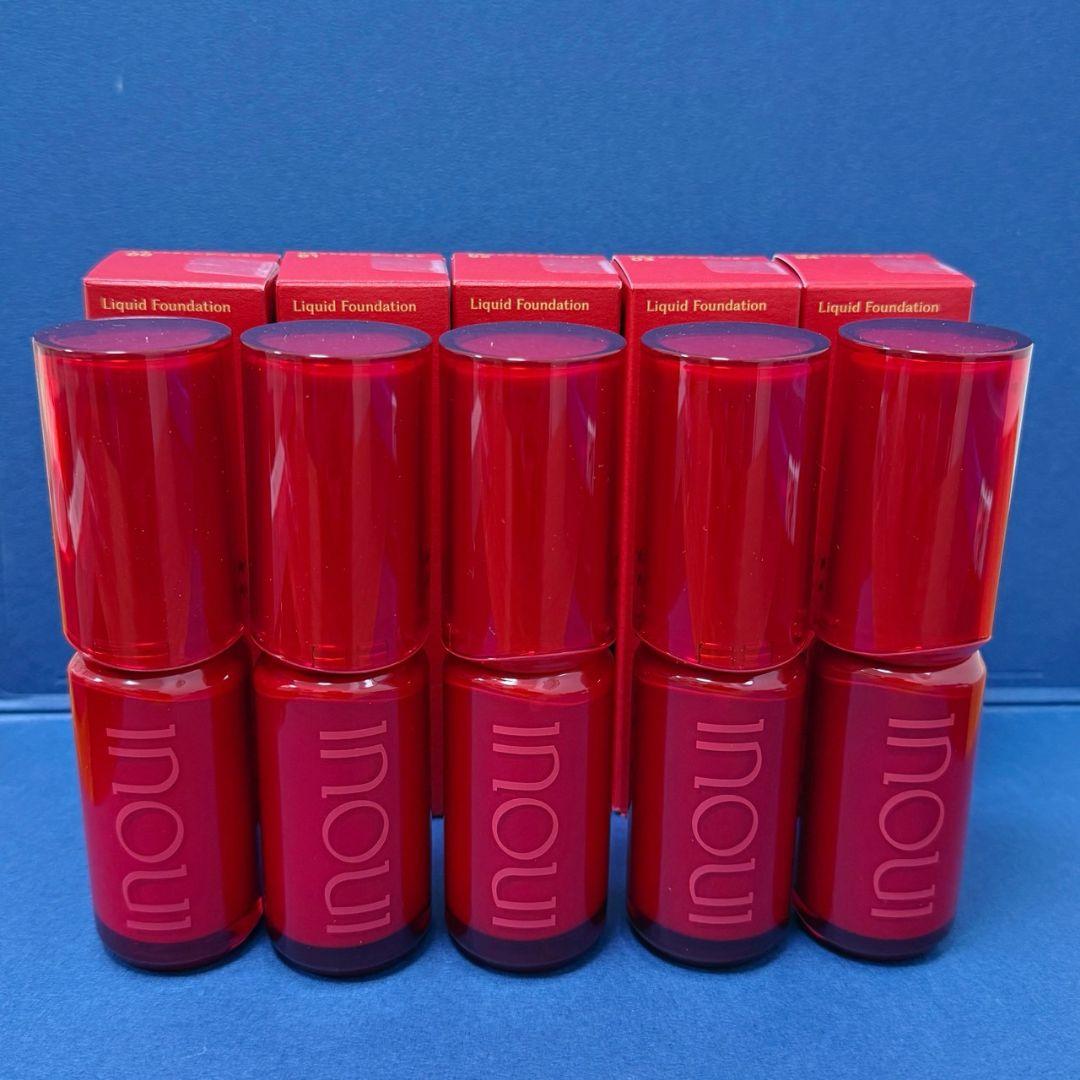 インウイ リキッドファンデーション 00〜04 5本セット