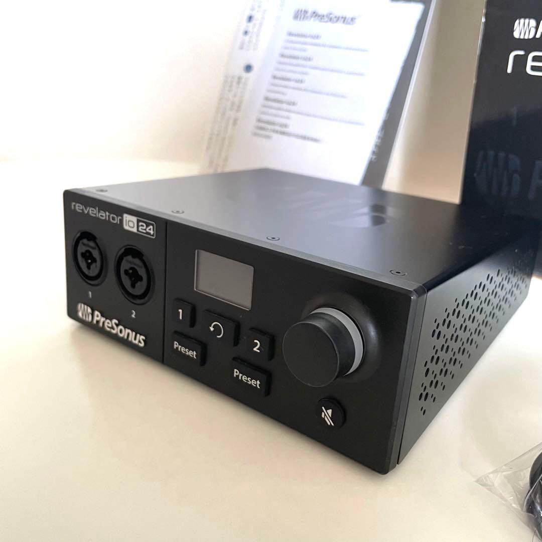 PreSonus revelator io 24 オーディオインターフェース
