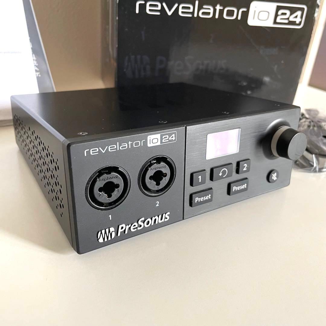 PreSonus revelator io 24 オーディオインターフェース