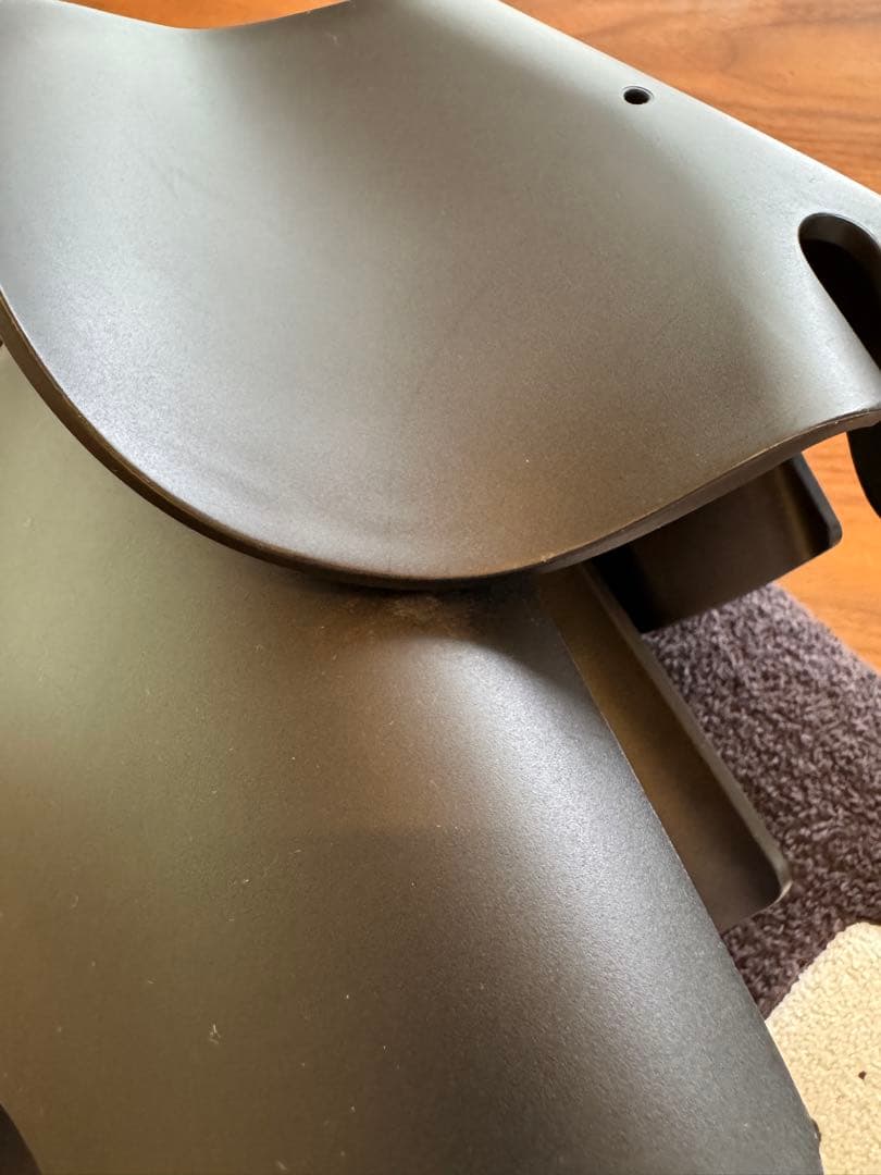 ヴィトラ　エレファントスツール　スモール　黒 ジェラートピケ イームズ 膝掛け