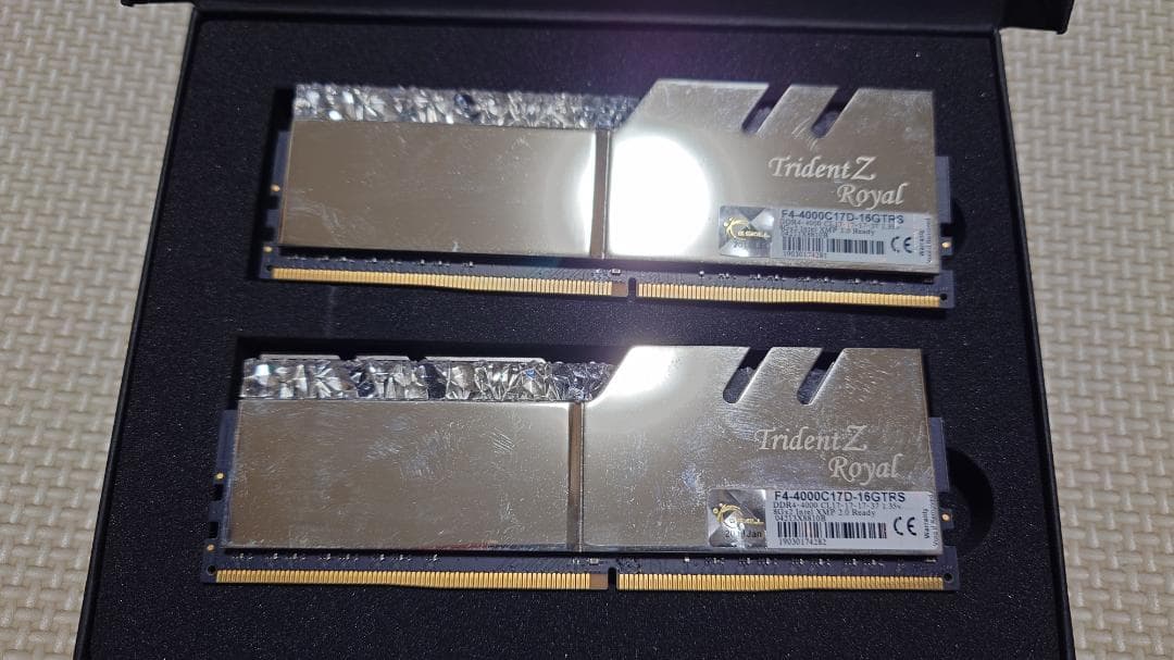 メモリー G.SKILL Trident  DDR4 4000MHz 16GB