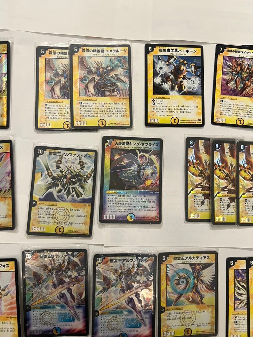 デュエマ DMD-32 クロニクルデッキ 他　聖霊王の創世 デッキケース付44枚