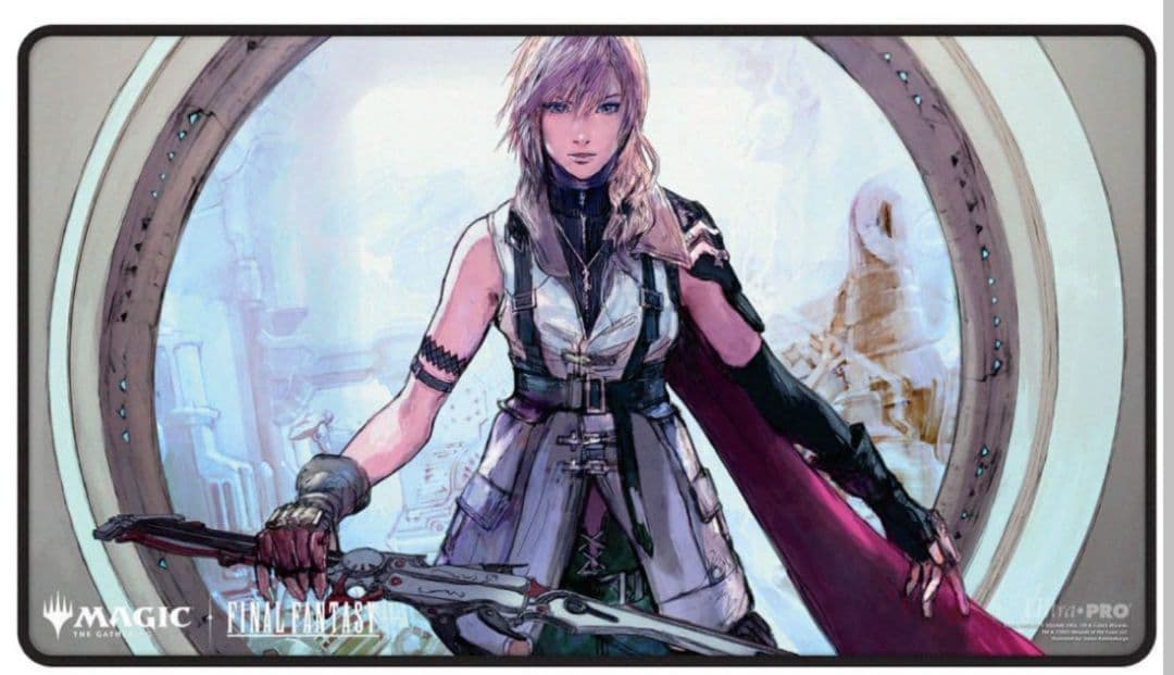 mtg 稀少 プレイマット シーンドライブライトニング fin