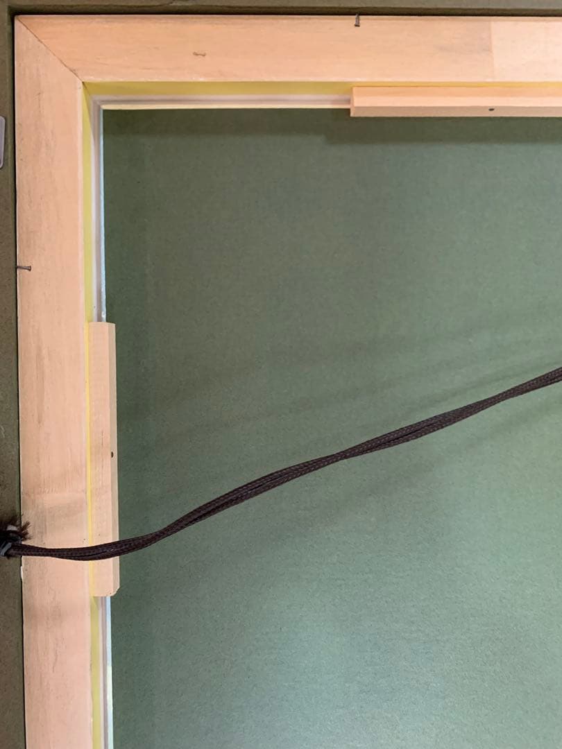 【送料無料】油彩画 美術 インテリア 風景画 海上の帆船 額縁 94×82センチ