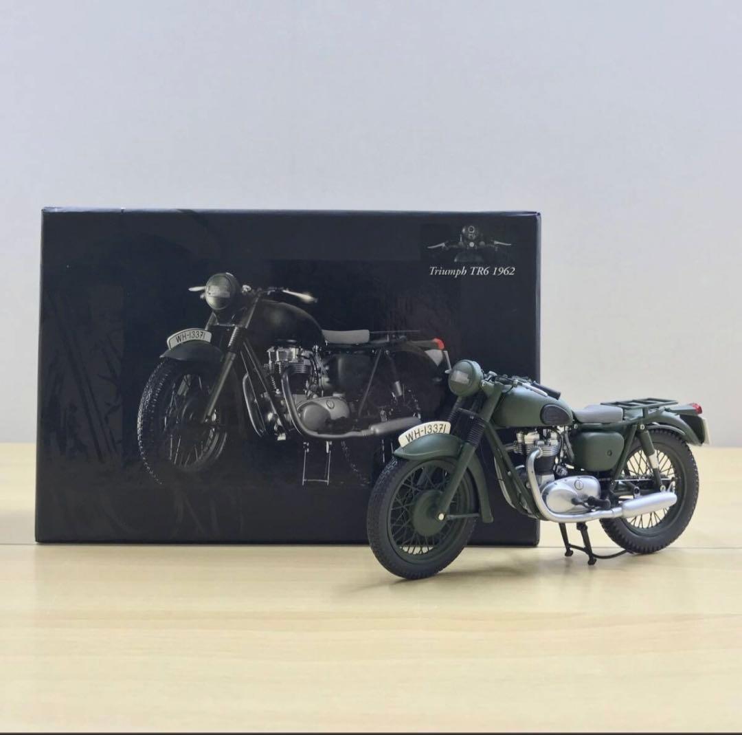 ミニチャンプス トライアンフ TR6 1/12スケール