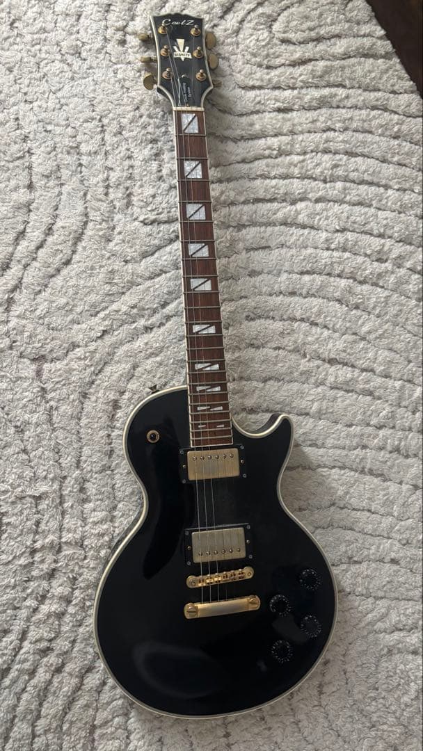 エレキギター ブラック coolz
