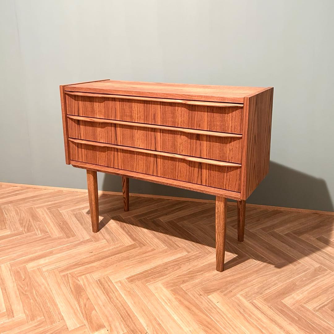 雨*雪様 チーク サイドボード チェスト 北欧 ミッドセンチュリー ビンテージ