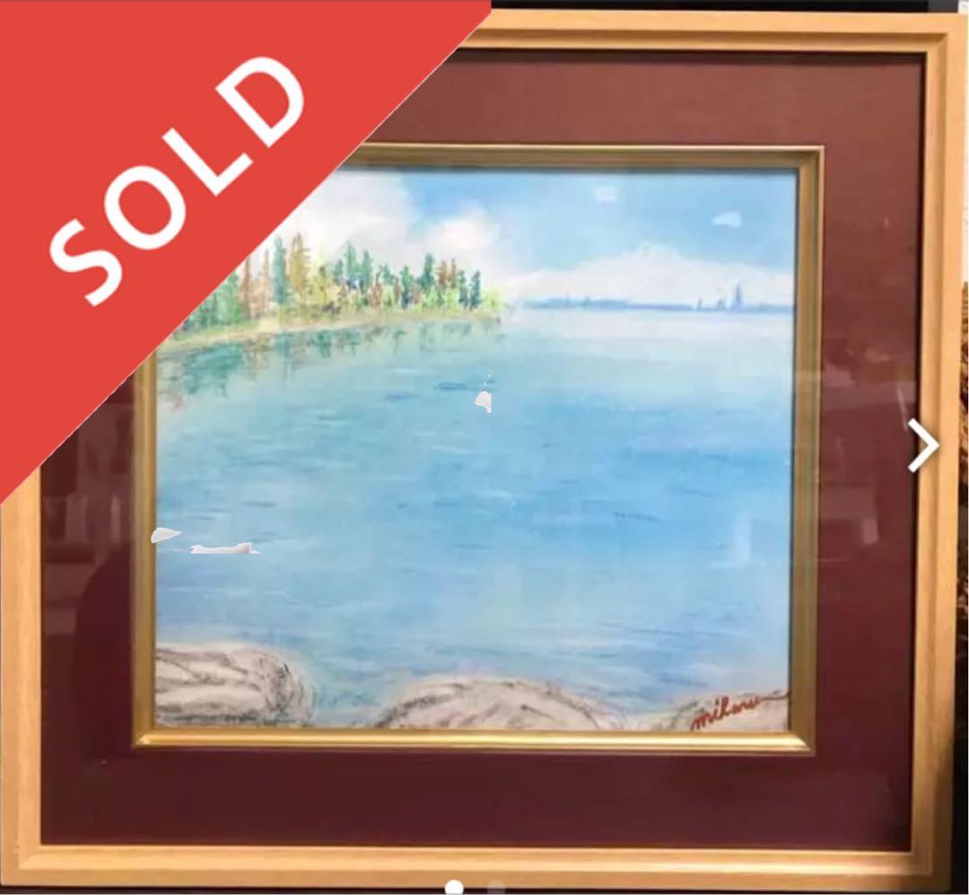 パステルアート 絵画 癒しの絵