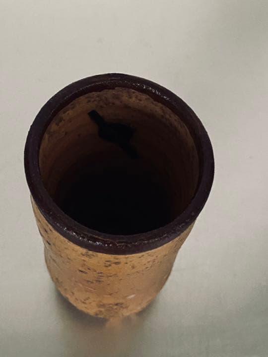 置き掛け花入れ　杉本立夫　泥牛　京都大吉主人