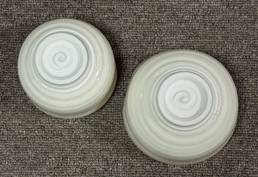 親子パンダ 入れ子茶碗 浅見与し三 京焼