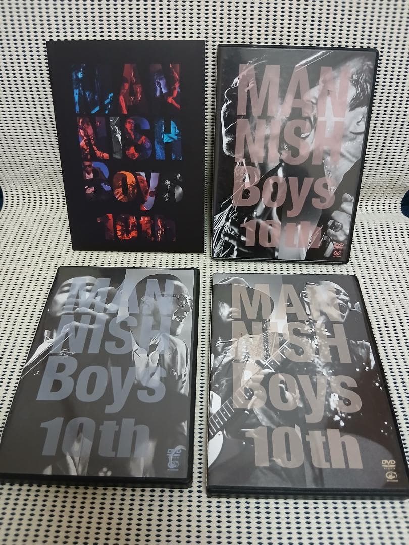 MANNISH BOYS　LIVE BOX Pieces of 10 years