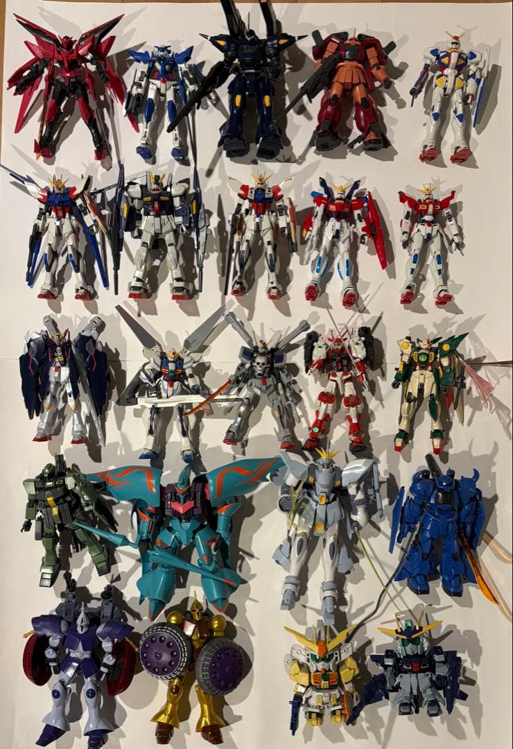 軌*焔様 HG ガンダムビルドシリーズ　完成品23体セット+説明書付