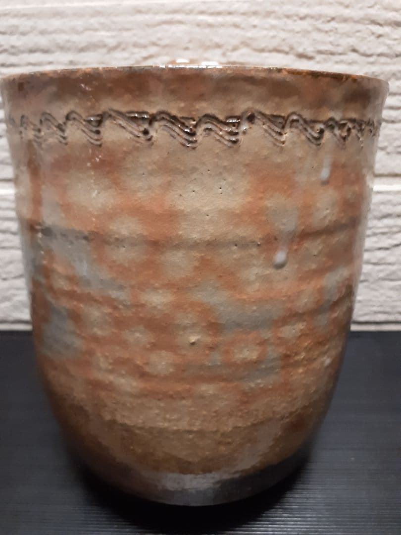 【御本が鮮やか】水指 萩焼 十二代 田原陶兵衛 茶道具 共箱 共布 栞