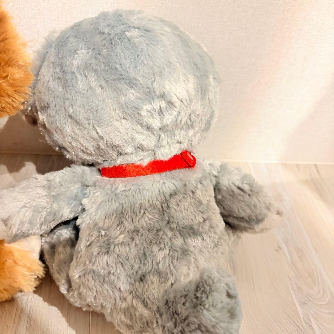 ユニベア レディ＆トランプ ぬいぐるみ2体セット　ディズニーストア　わんわん物語