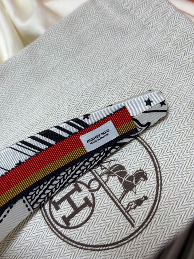 人気　エルメス　カチューシャ　ヘアバンド　ヘアアクセサリー　ジナ　ジグザグ