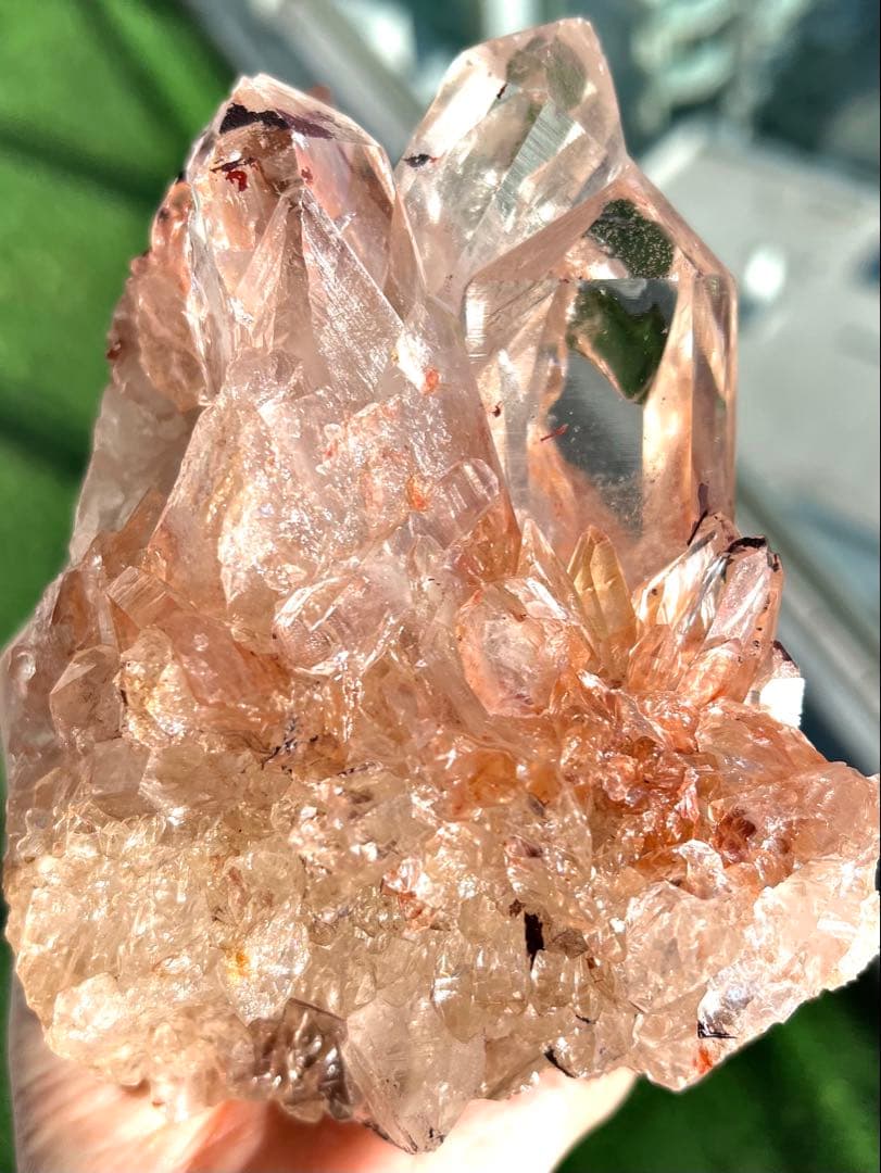 美✨希少✨AAAAAピンク マニハール水晶 ✨ピンククリスタル神殿✨豊潤美の女神