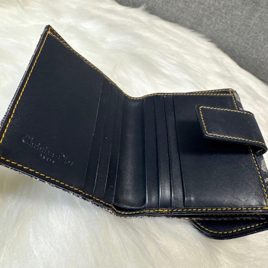 Christian Dior トロッター サドル コンパクトウォレット