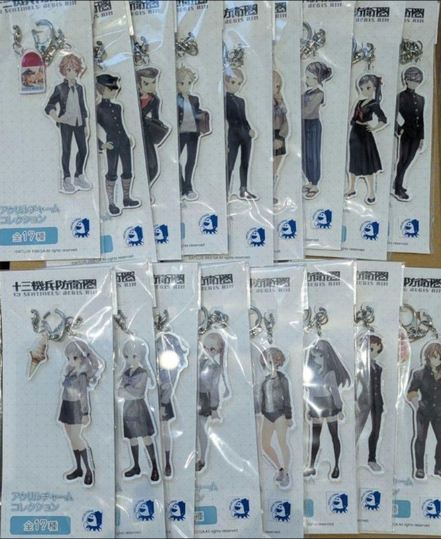 十三機兵防衛圏 アクリルチャーム キーホルダー