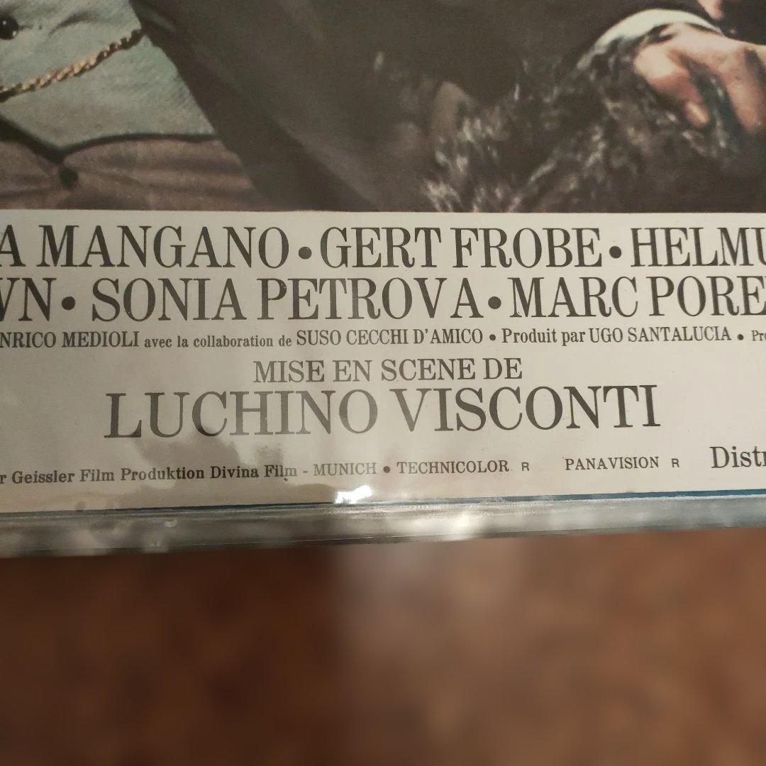 フランス版小盤　映画ポスター 　 ルードウィヒ神々の黄昏