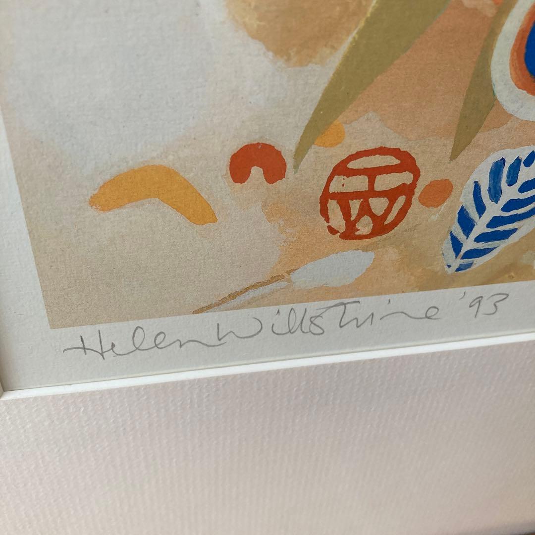 Helen Willshire パステル画 鳥 1993年