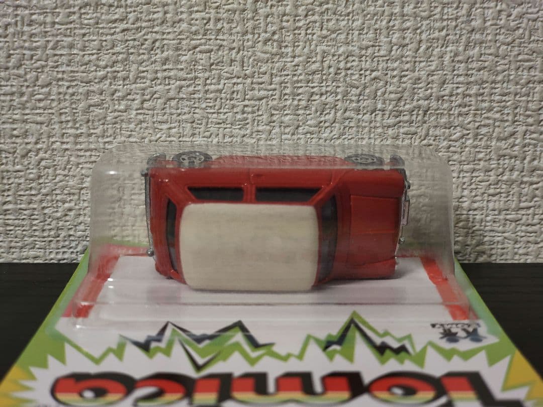 未開封　TOMICA　トミカ　ミニクーパー　赤/白色　ブリスターパック