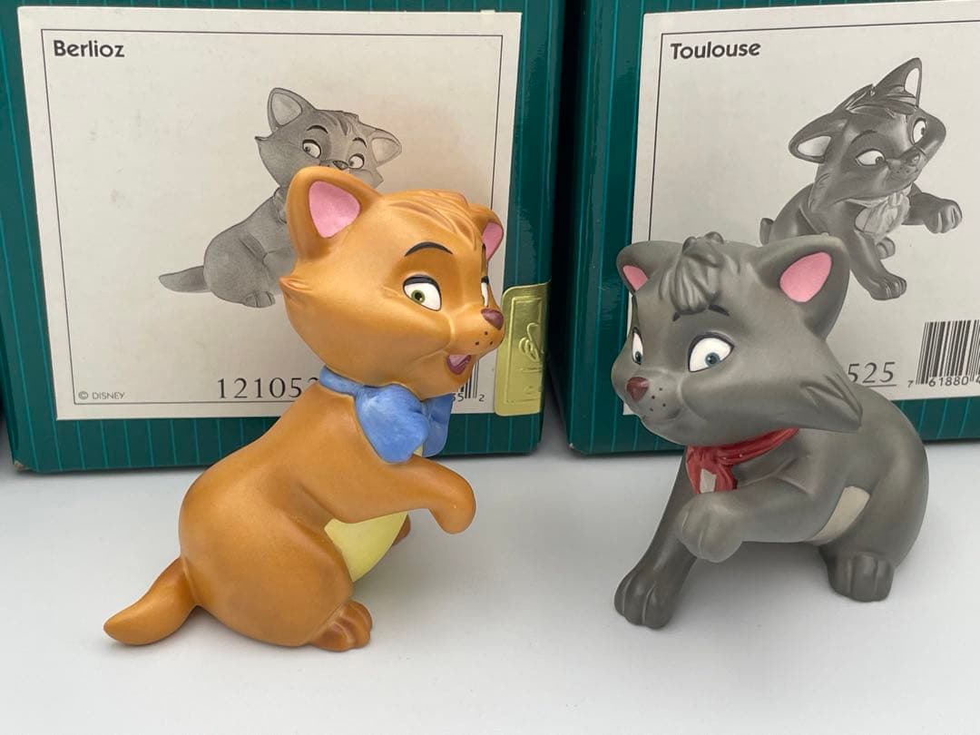 WDCC おしゃれキャット セット　　限定650 ゴールドスタンプ