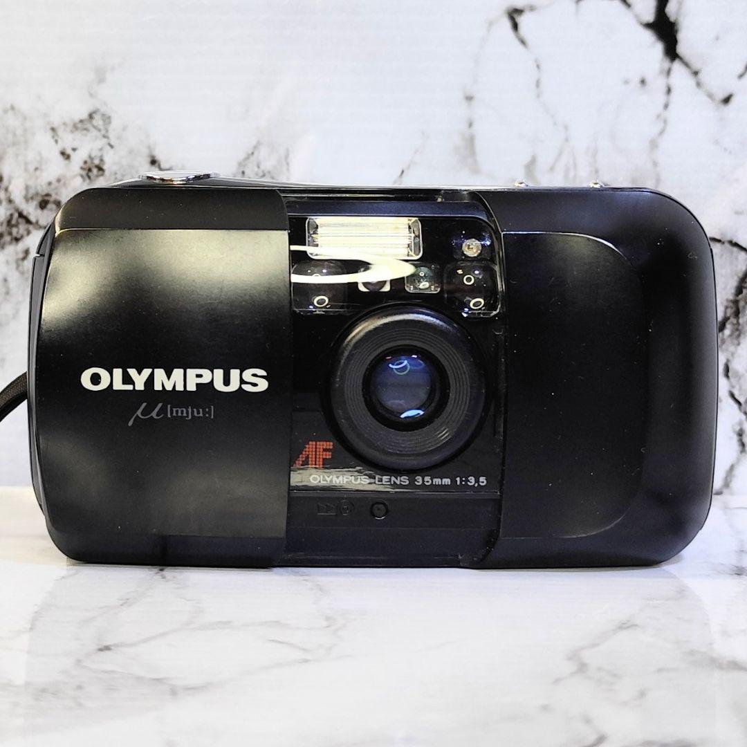 【動作確認済】OLYMPUS コンパクトカメラ μ【ミュー】初代