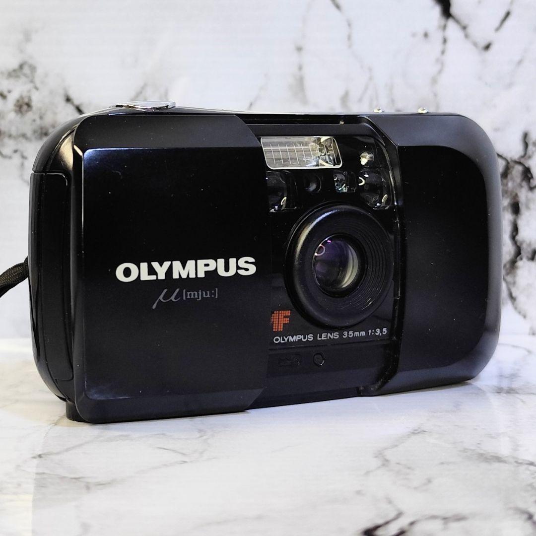 【動作確認済】OLYMPUS コンパクトカメラ μ【ミュー】初代