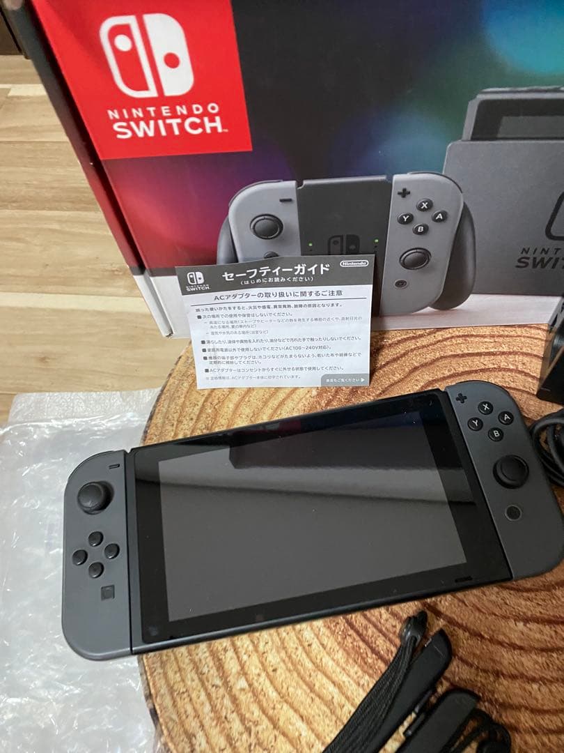 Nintendo Switch ニンテンドースイッチ本体　グレー 9