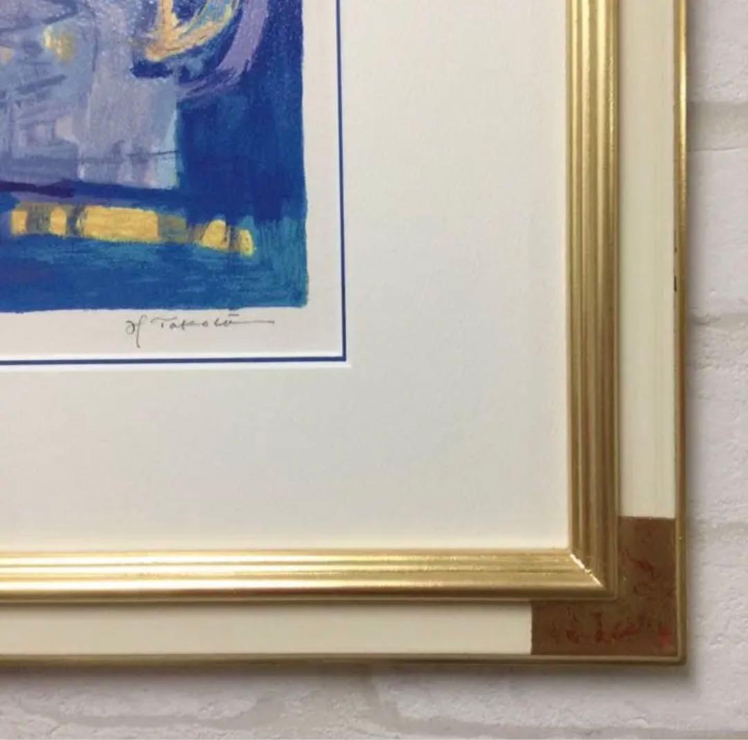 額縁.絵画.版画.高田日出子.五月の風.花.美術品.インテリア.雑貨.新品未使用