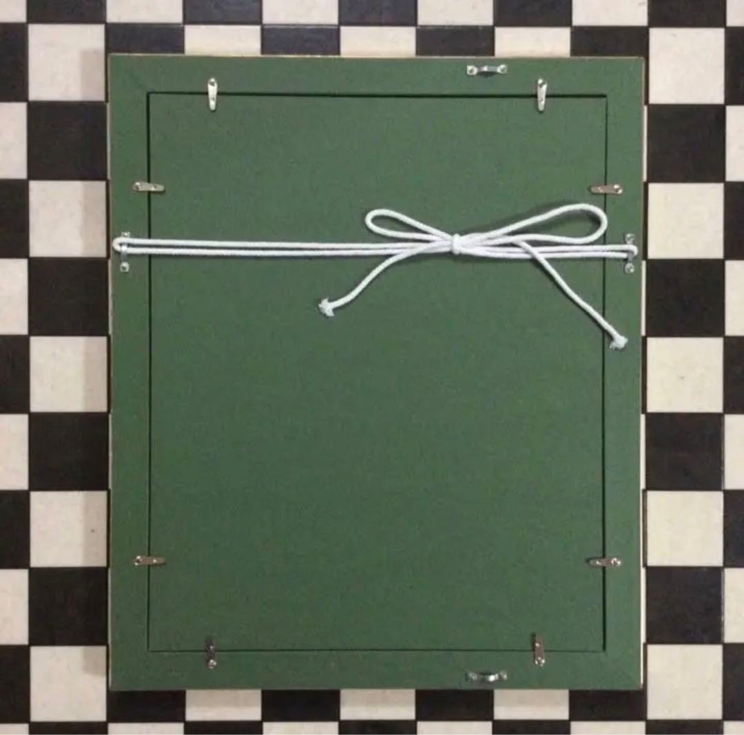 額縁.絵画.版画.高田日出子.五月の風.花.美術品.インテリア.雑貨.新品未使用