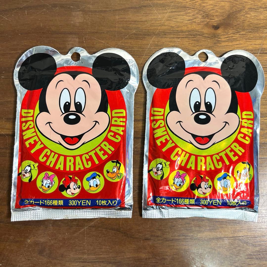 アマダ ディズニーキャラクターカード　 11パックセット　未開封　1995年製