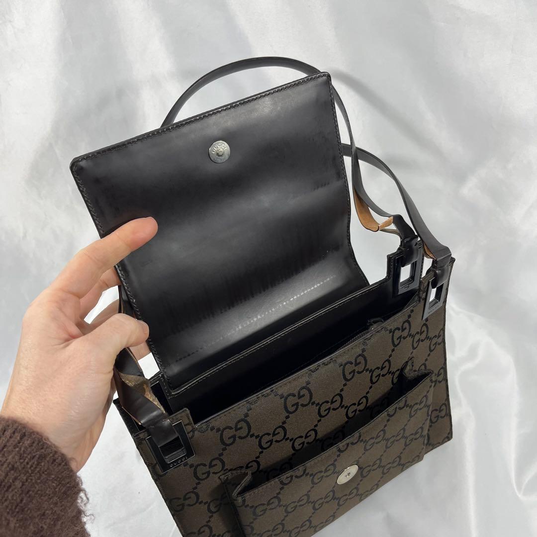 GUCCI グッチ GGパターン ショルダーバッグ